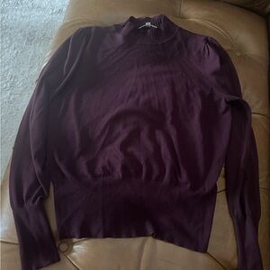 Elegant Purple Women's Sweater